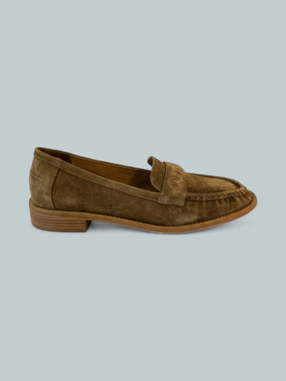 Women's Gretta Suede Amour Flats - Golden Sienna